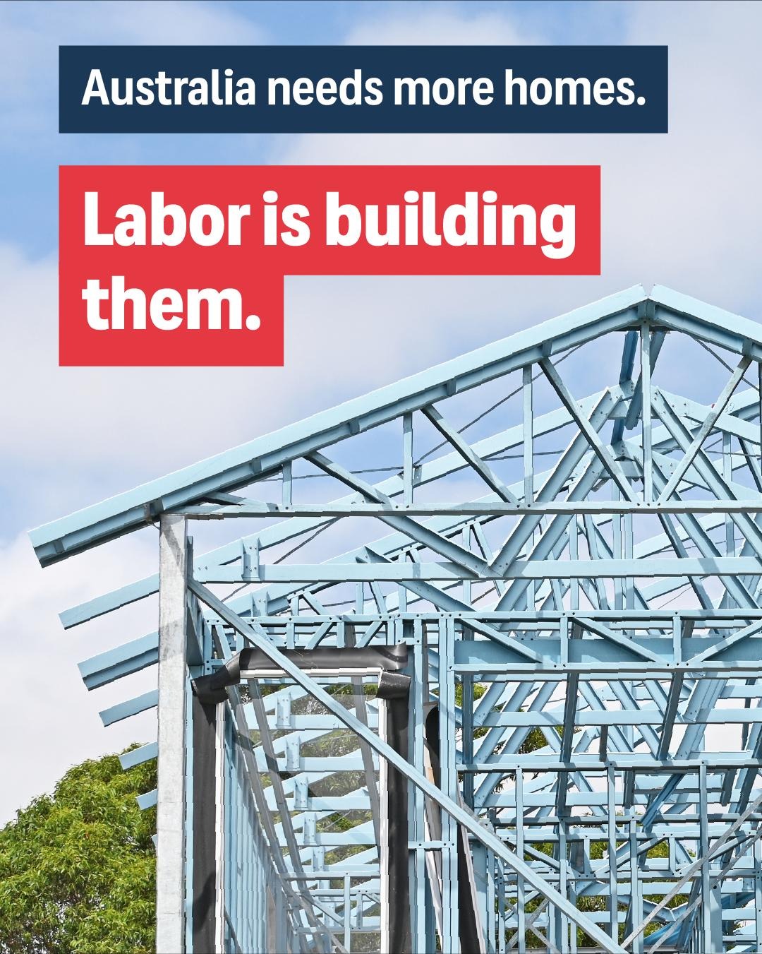 We're building 1.2 million new homes....