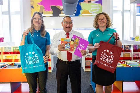 First 5 Forever Program Inspires Lifelong Readers