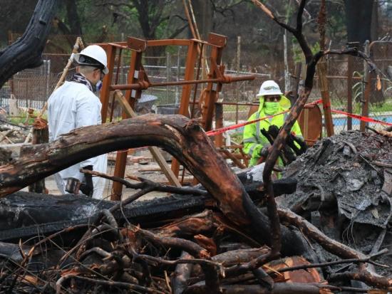 Interior Sends Crews for Southern California Wildfires