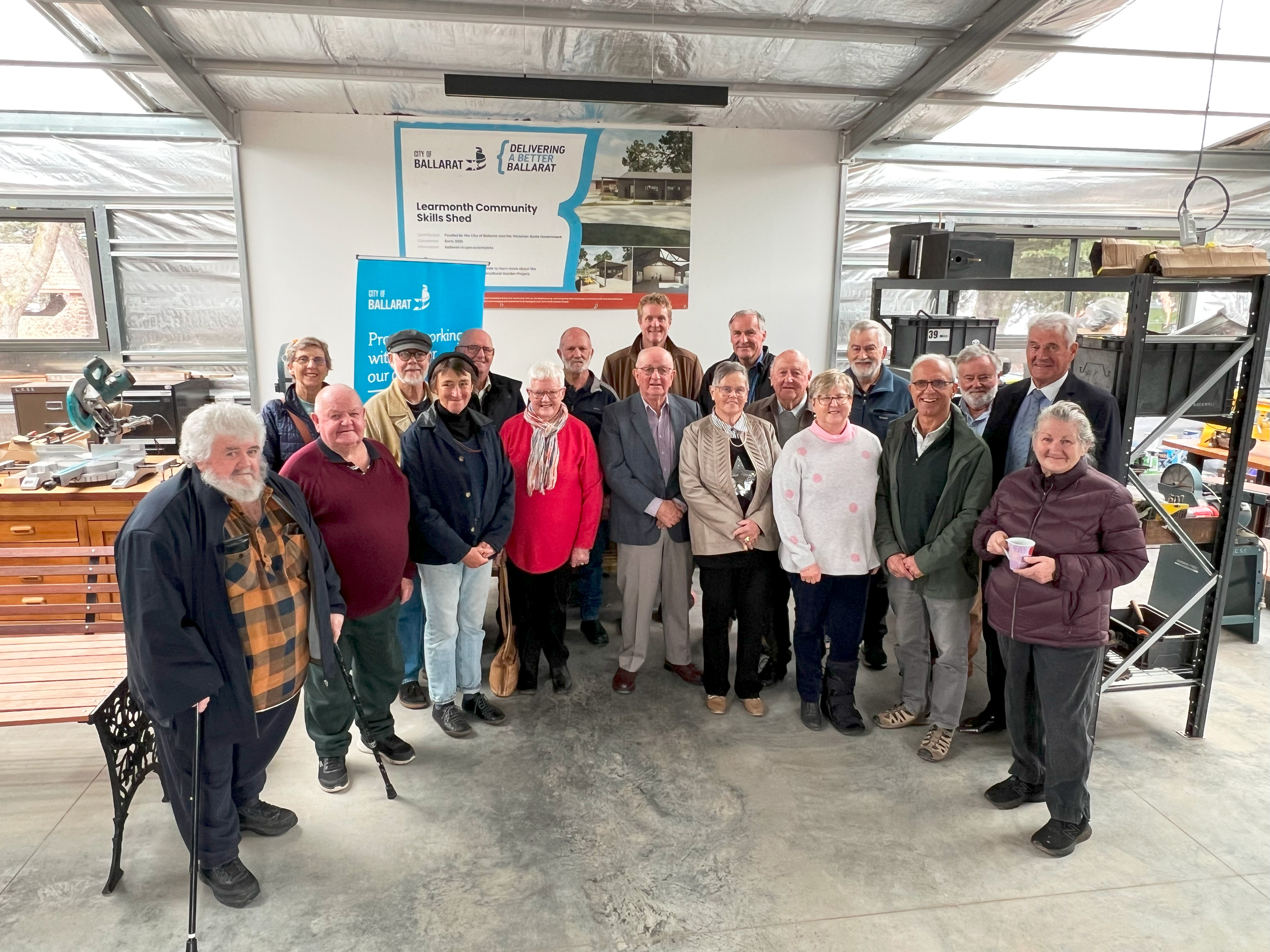 Learmonth Skills Shed Brings Community Together