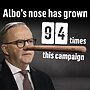 Will Albanese reach 100 lies before election day?...