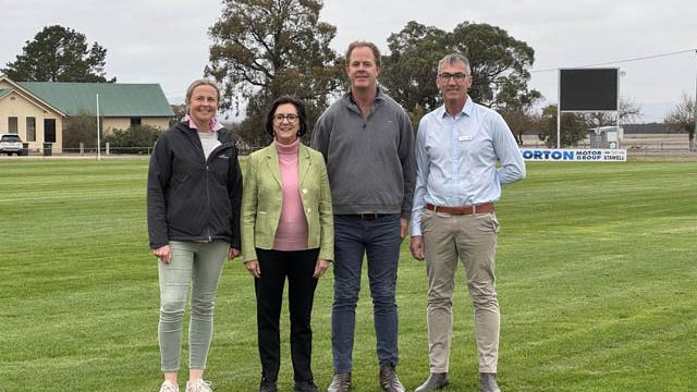 MP Visits Bushfire-Hit Areas, Celebrates Tatyoon Oval