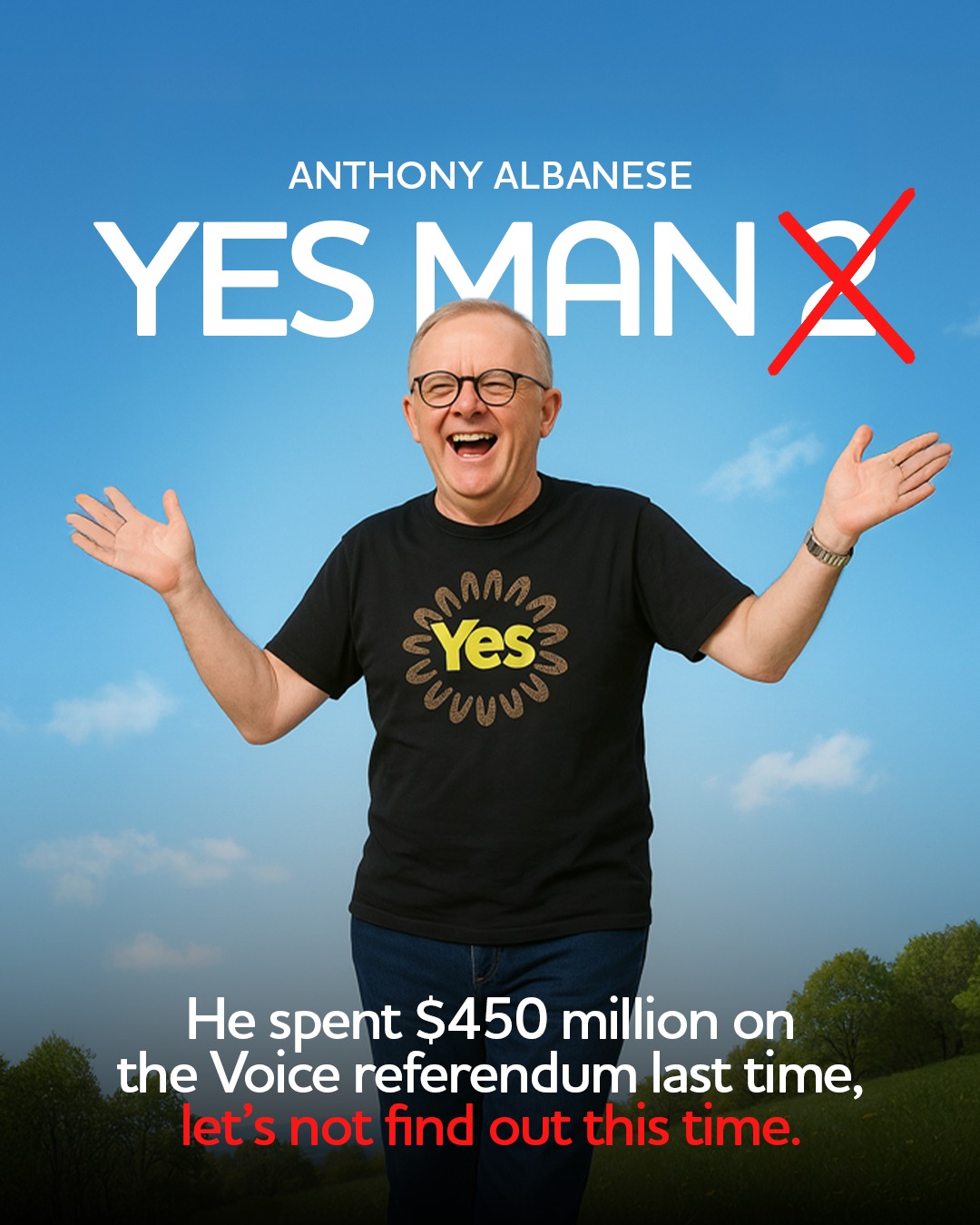 National Party of Australia: While you were struggling, Albo was spending $450 million on the failed Voice re…