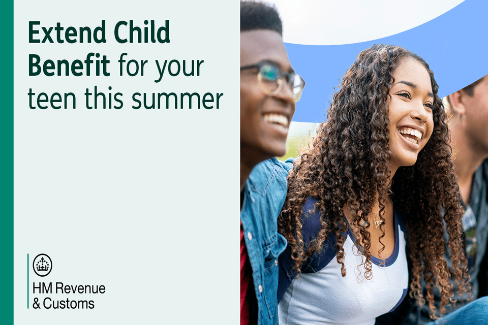 Parents Urged to Extend Teen Child Benefit Online