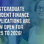 Postgrad Finance Apps Open for 2025/26