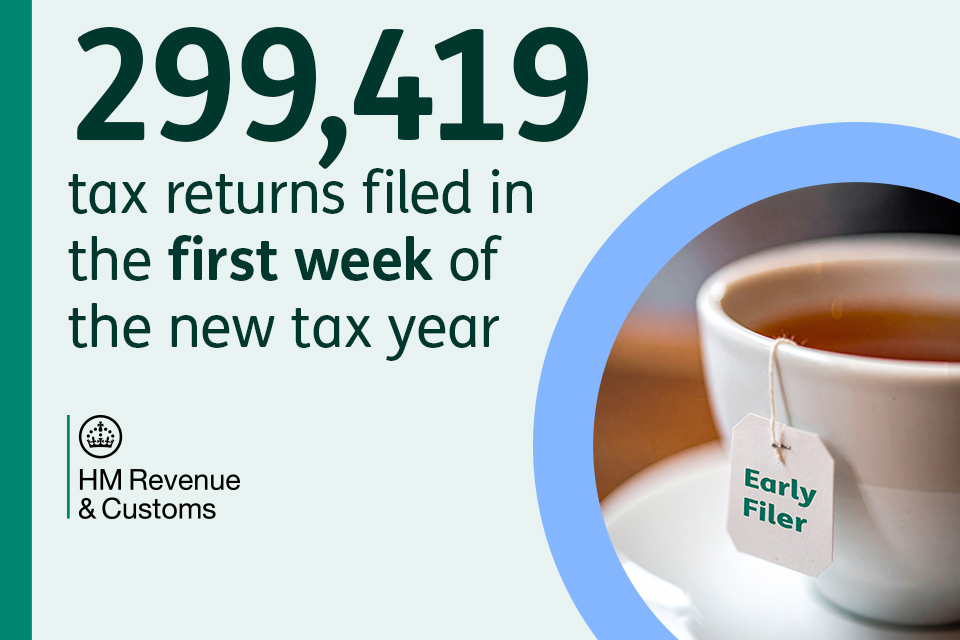 Record 299,419 Tax Returns Filed in First Week