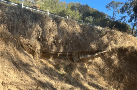 Tender Awarded For Snobs Creek Road Landslip Works