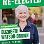 Huge congratulations to Elizabeth “Libby” Watson-Brown, returned as the Member f...