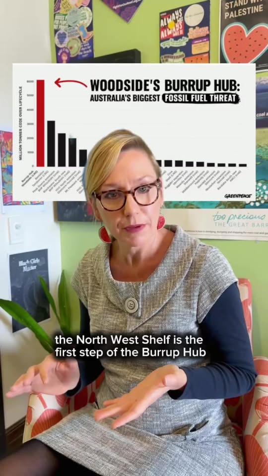 The Australian Greens: The Labor Government has chosen Woodside’s profits over people….