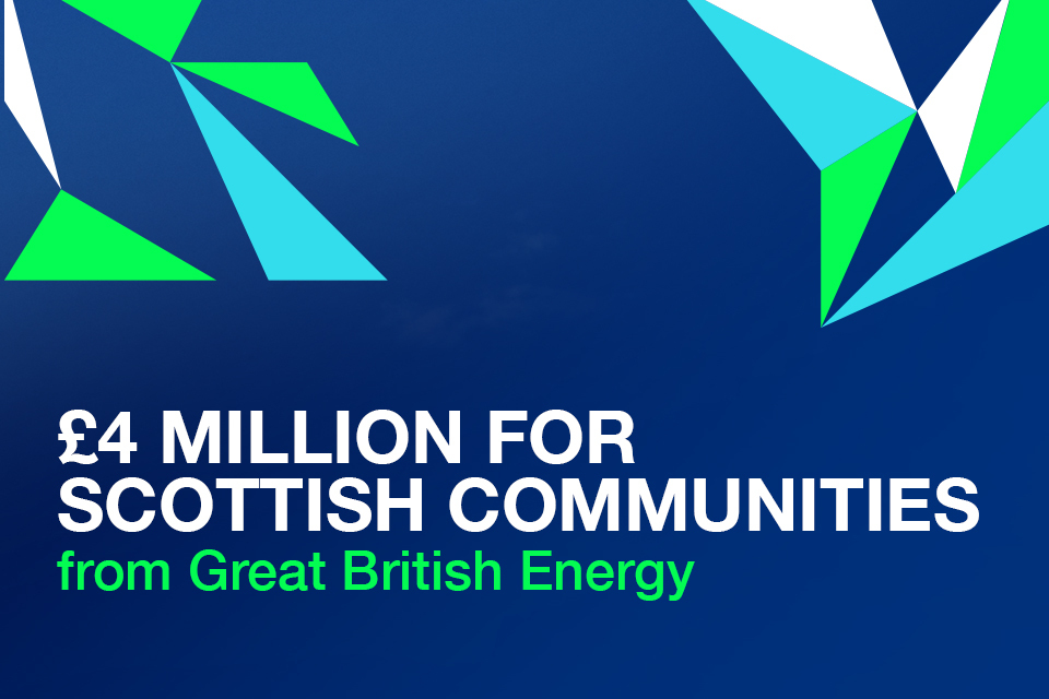 UK Gov Funds Scottish Communities Via Great British Energy