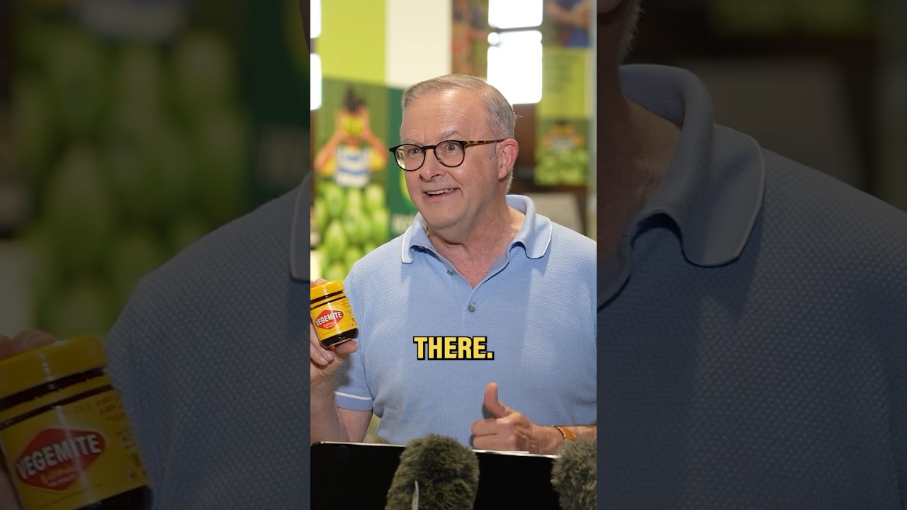 VIDEO: Anthony Albanese MP: Vegemite is back on the menu in Canada 🇦🇺🇨🇦