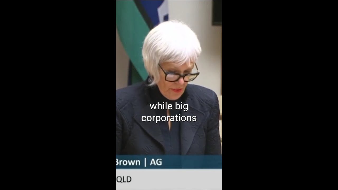VIDEO: Australian Greens: 1 in 3 Corporations pays no tax