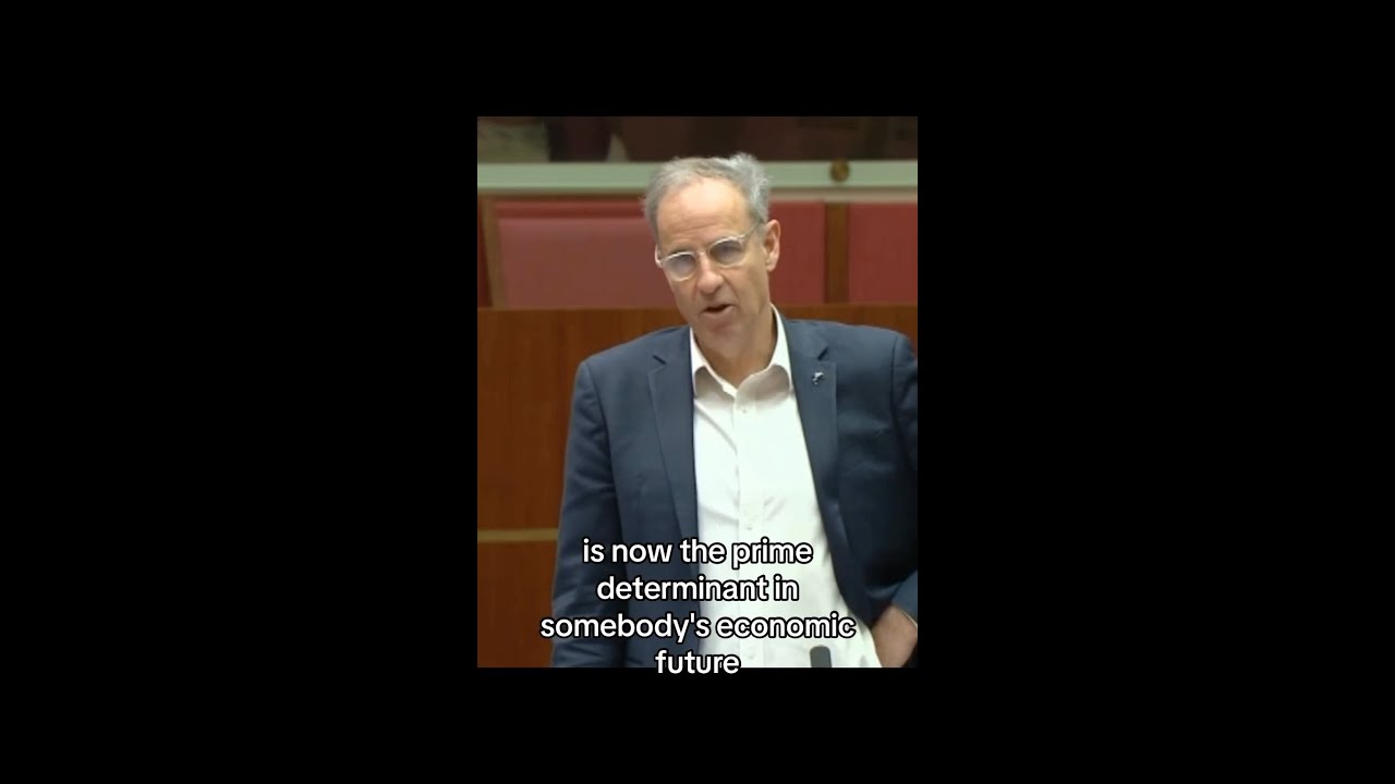 VIDEO: Australian Greens: The social contract is breaking