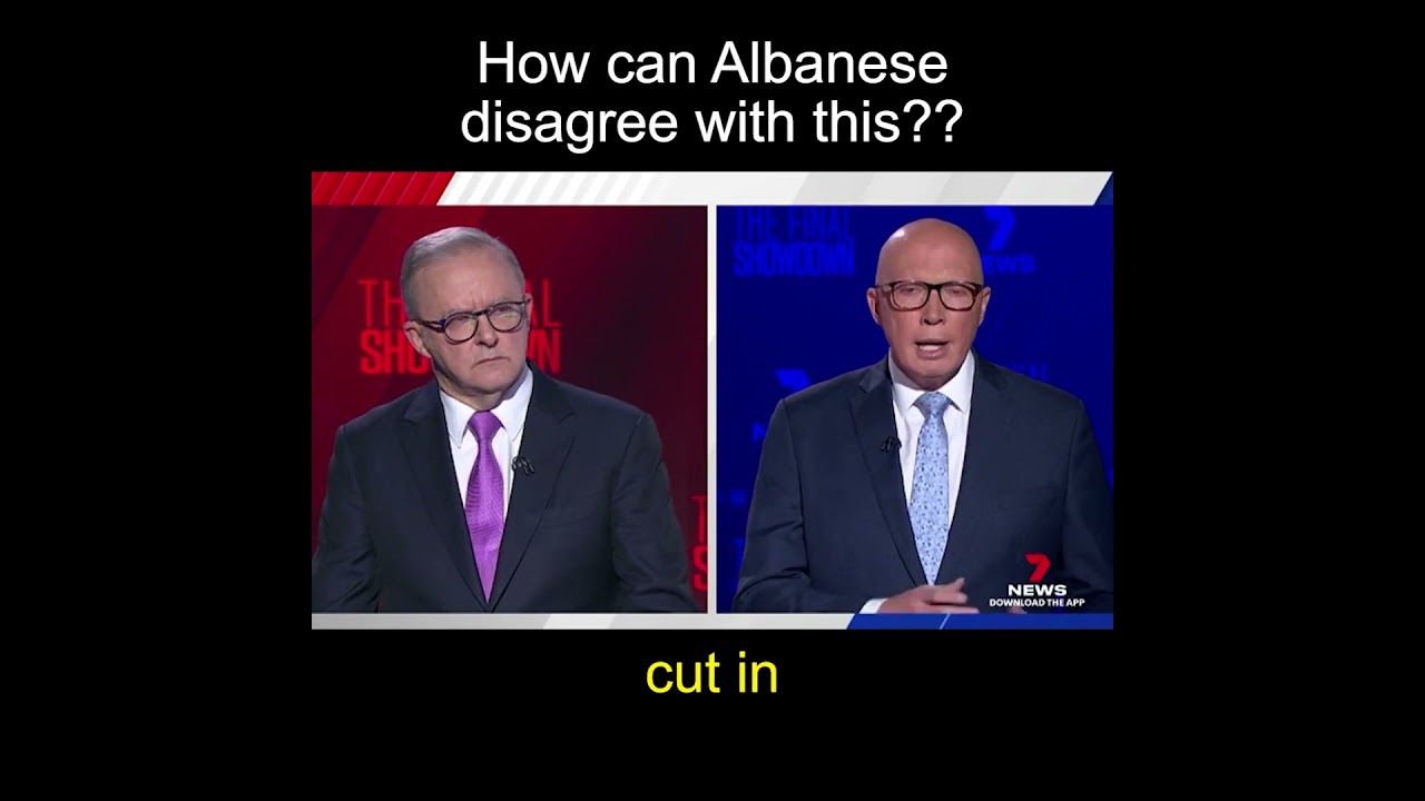 VIDEO: Liberal Party of Australia: How can Albanese disagree with this??