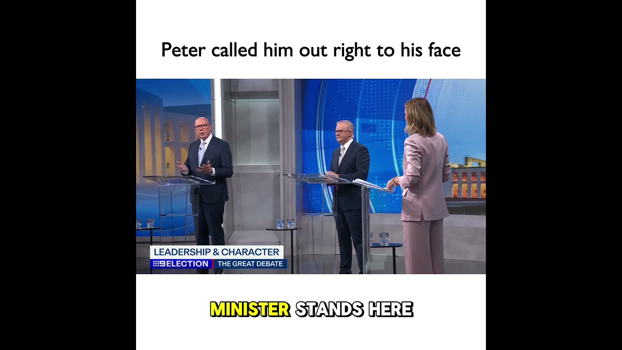 VIDEO: Liberal Party of Australia: Peter called him out right to his face. Someone needed to.