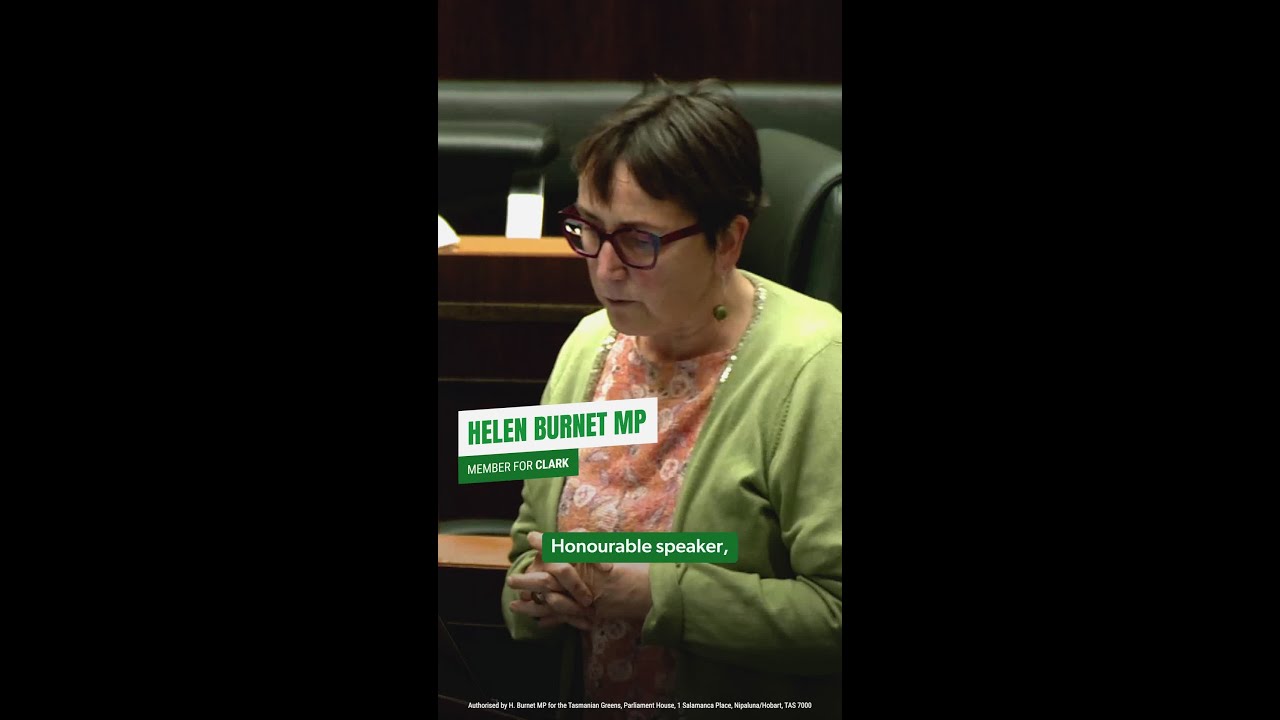 VIDEO: Tasmanian Greens: Andrew Irving – Medical Cannabis Adjournment