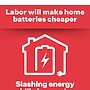 Great news! The Albanese Government's cheaper home batteries program is less tha...