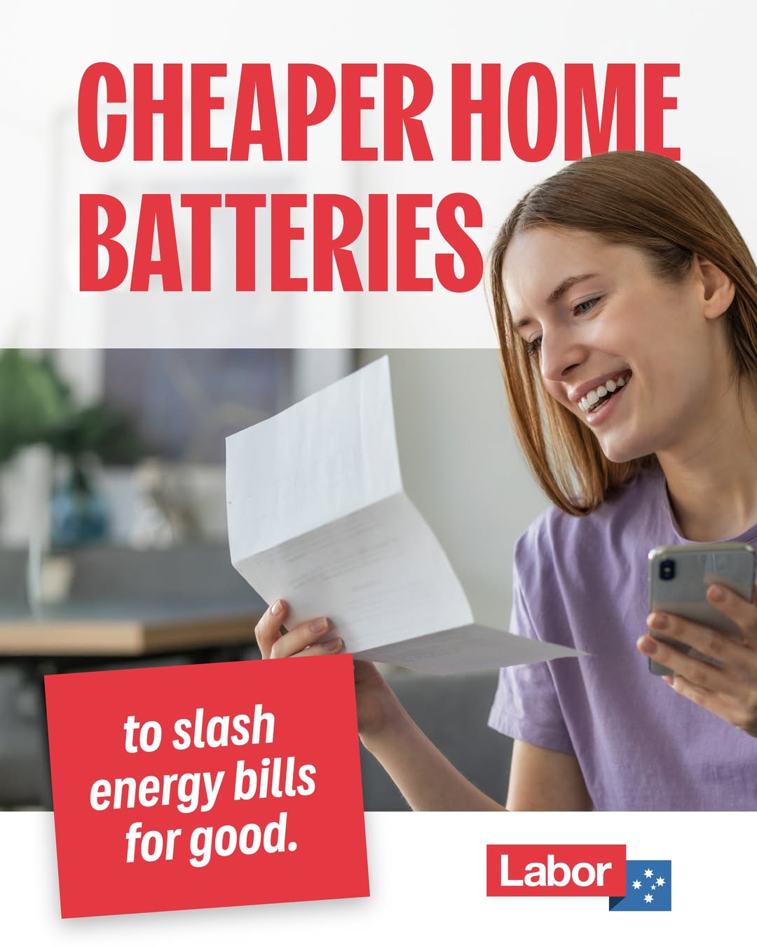 Labor’s plan will give Australians a permanent reduction on their energy bills b...