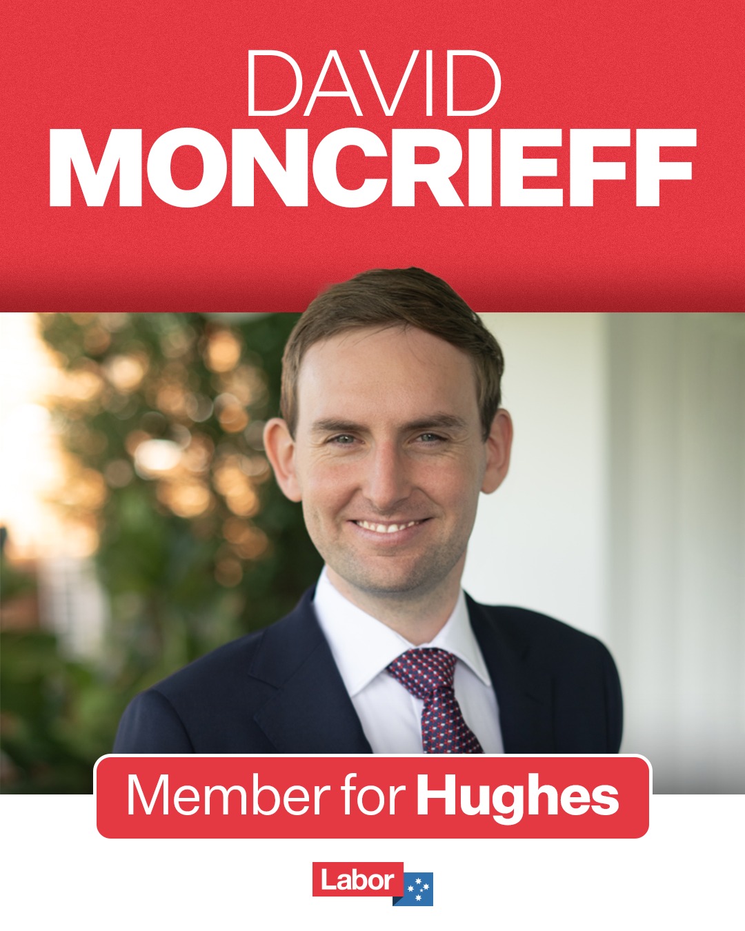 Meet David Moncrieff, the new Labor Member for Hughes in the southern and south-...