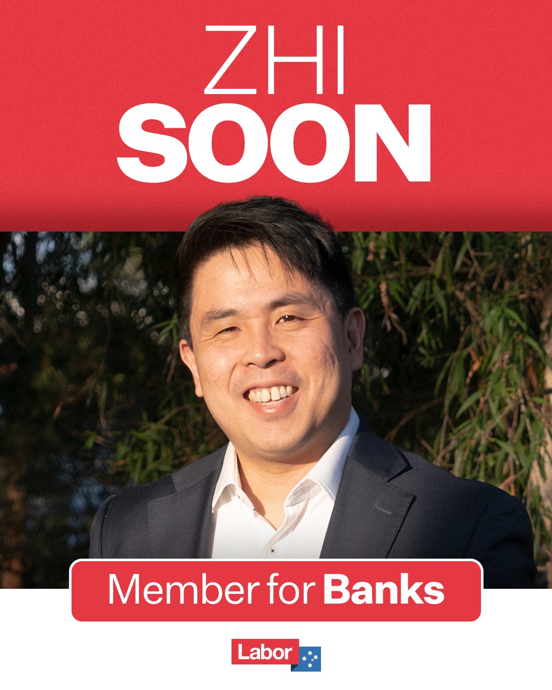 Meet Zhi Soon, Labor's new member for Banks. A lifelong local, father, respected...