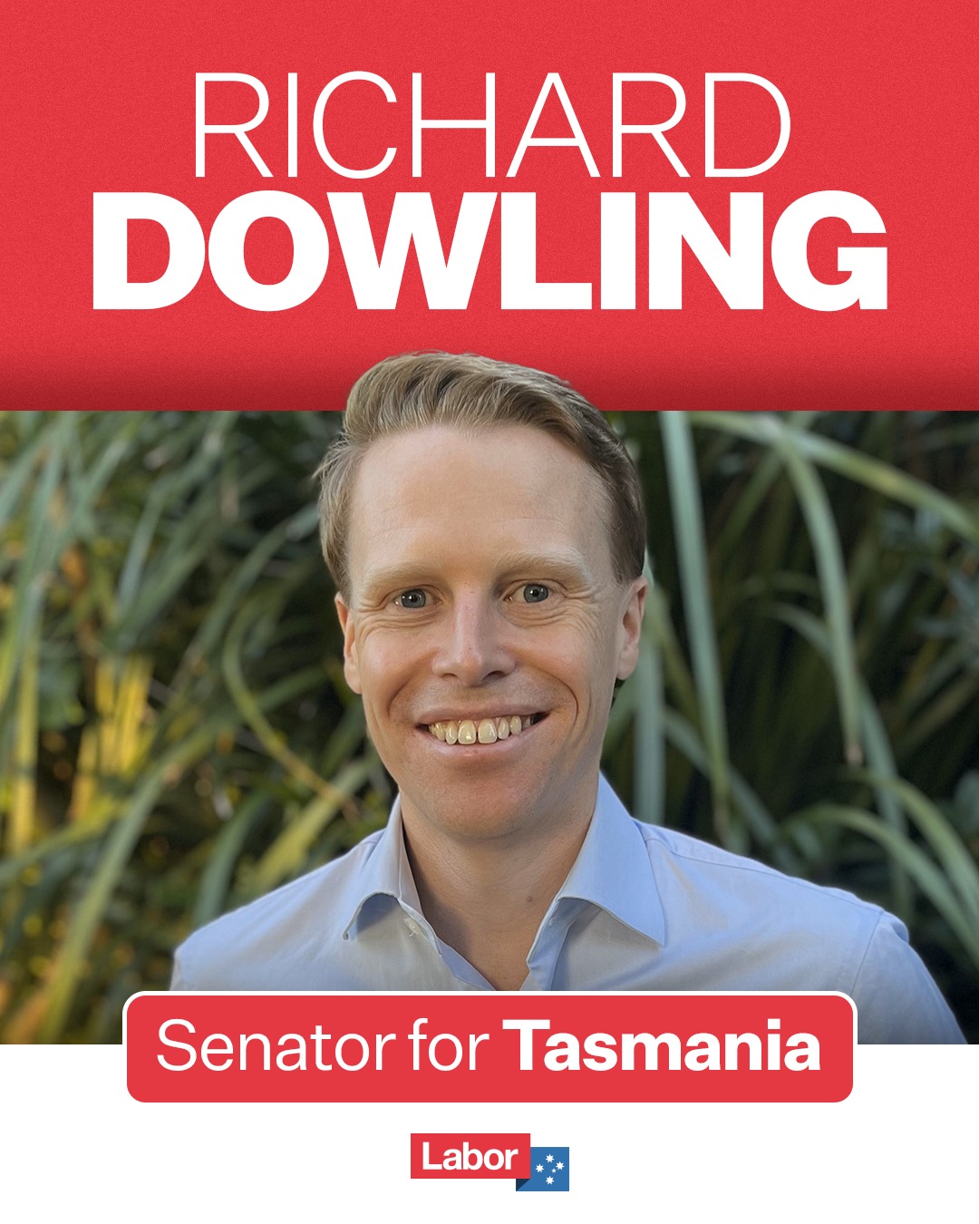 Meet newly elected Senator for Tasmania, Richard Dowling! Richard grew up on Hob...