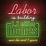 We're continuing the largest home build in Australian history, building 1.2 mill...