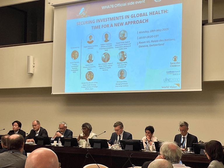 Civil Society Influences Global Health at WHA78