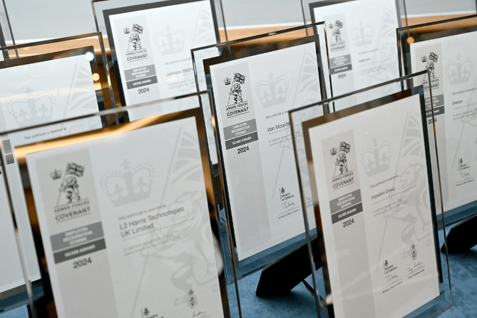 Firms Honored With 2025 ERS Silver Defence Awards