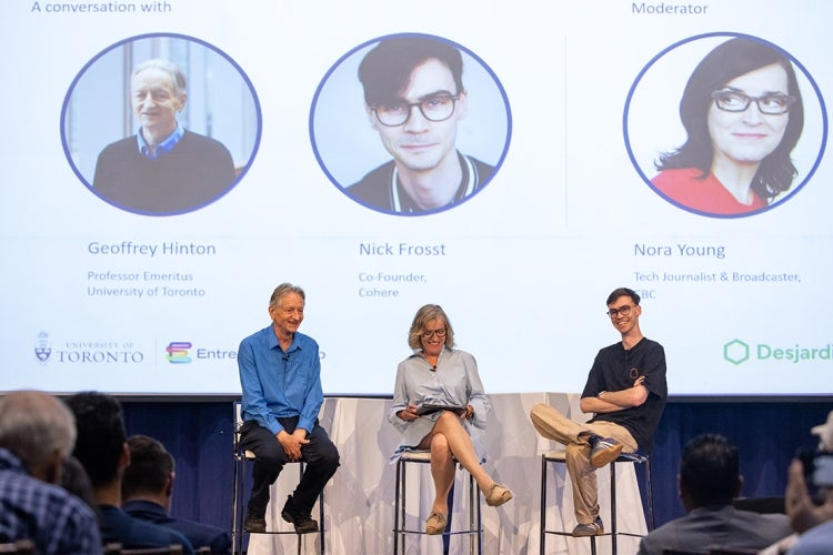 Hinton Explores AI's Promise, Risks at Toronto Tech Week