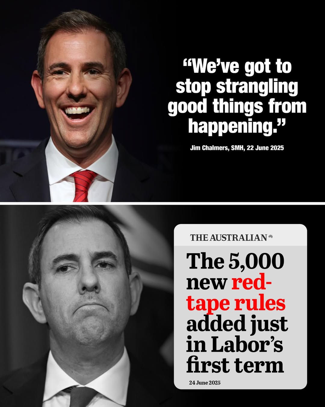 Liberal Party of Australia: Labor has a strange approach to improving our economy……