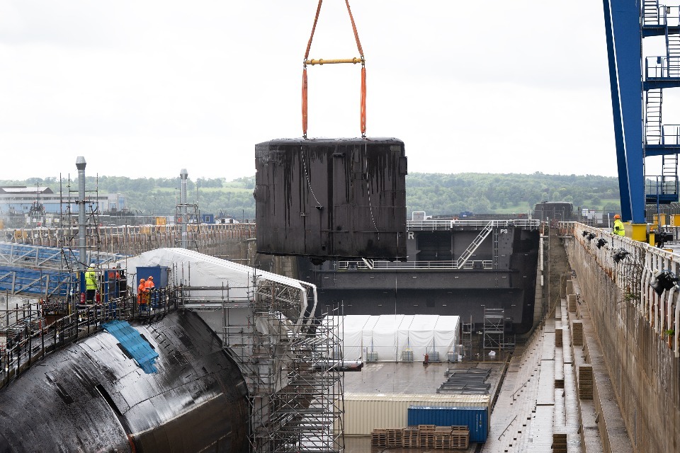 MOD Hits Milestone in Submarine Dismantling Effort