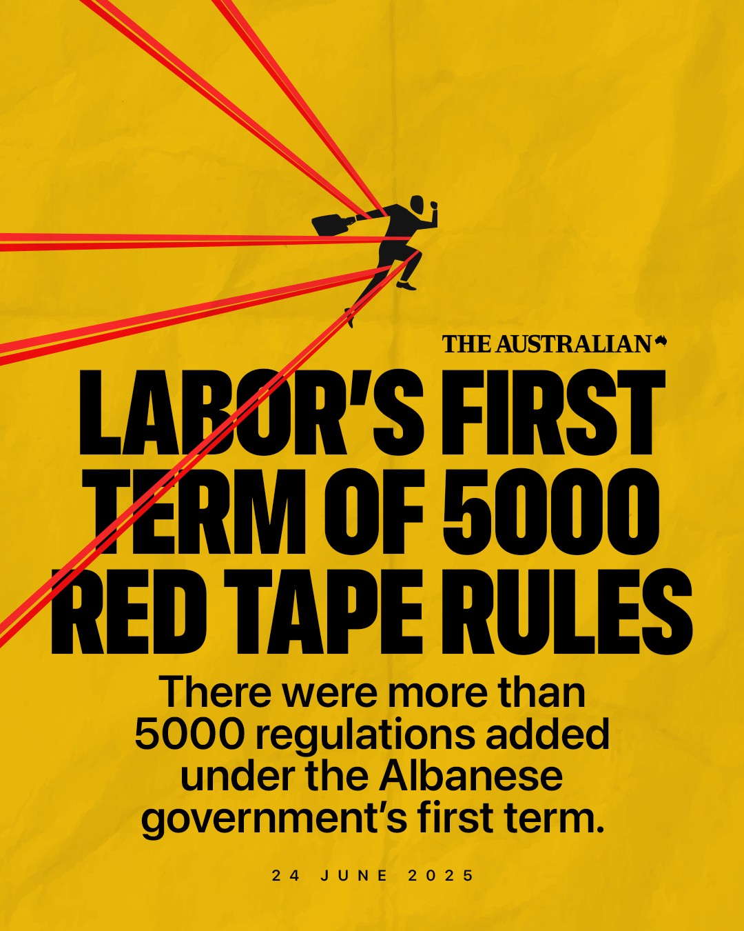 Labor’s obsession with overregulation and adding red and green tape to everythin...