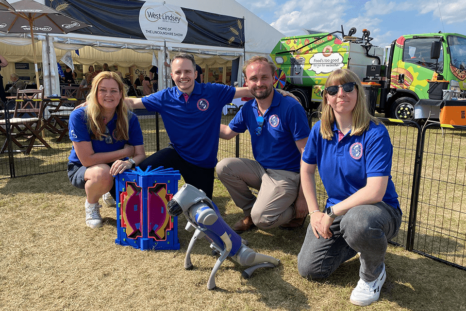 Robot Dogs Star At Lincolnshire Show