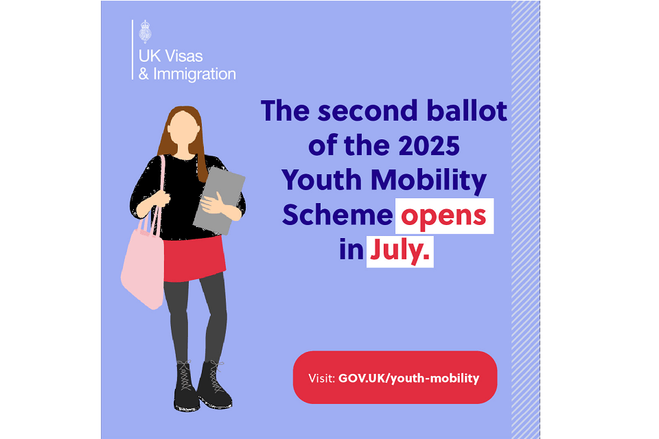 Second Ballot Opens for 2025 Youth Mobility Scheme