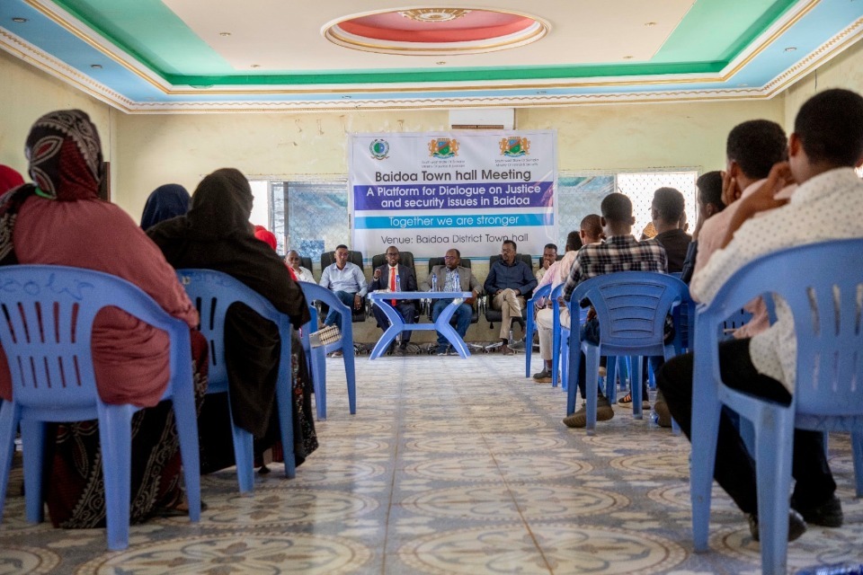 Somalia Townhalls Boost Community-led Security