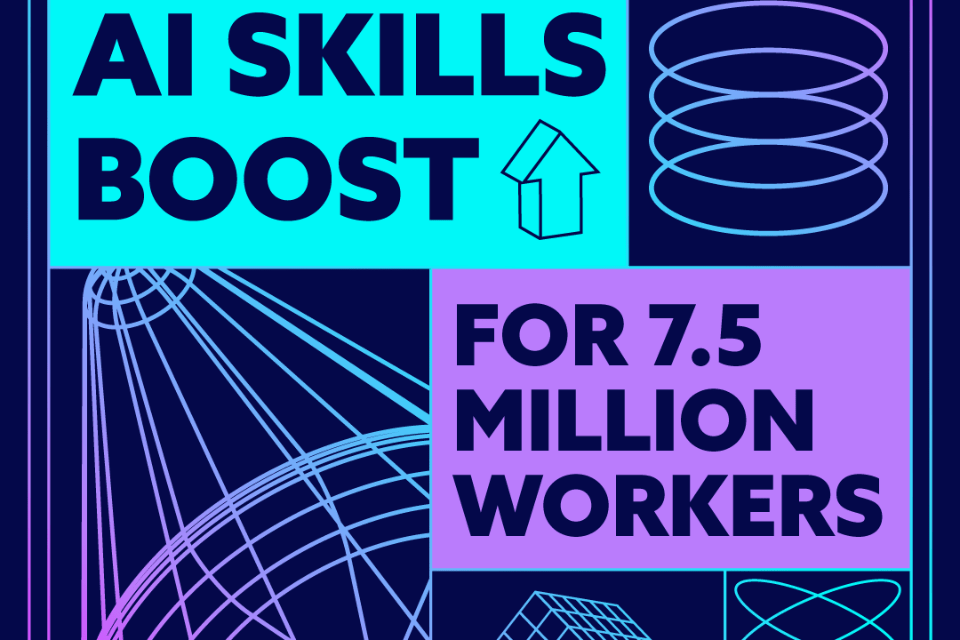 Tech Giants, Gov to Boost UK Worker AI Skills