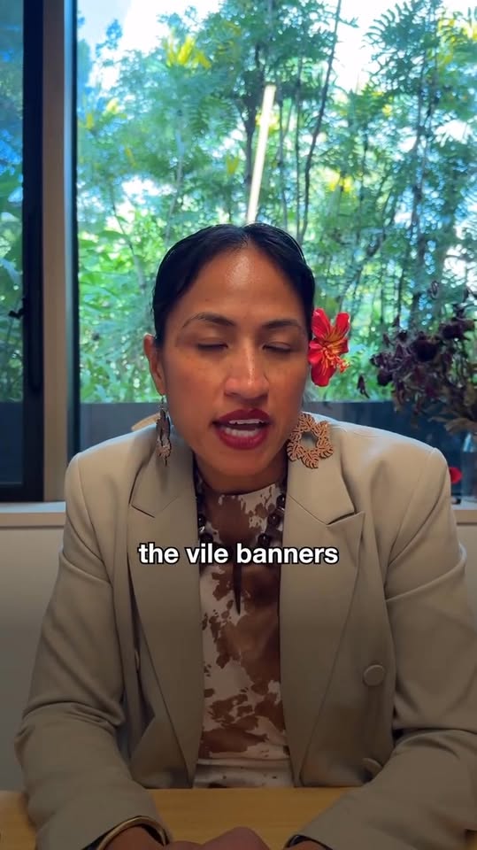 Anasina Gray-Barberio - “To all the brown, black, migrant, refugee and First Na...