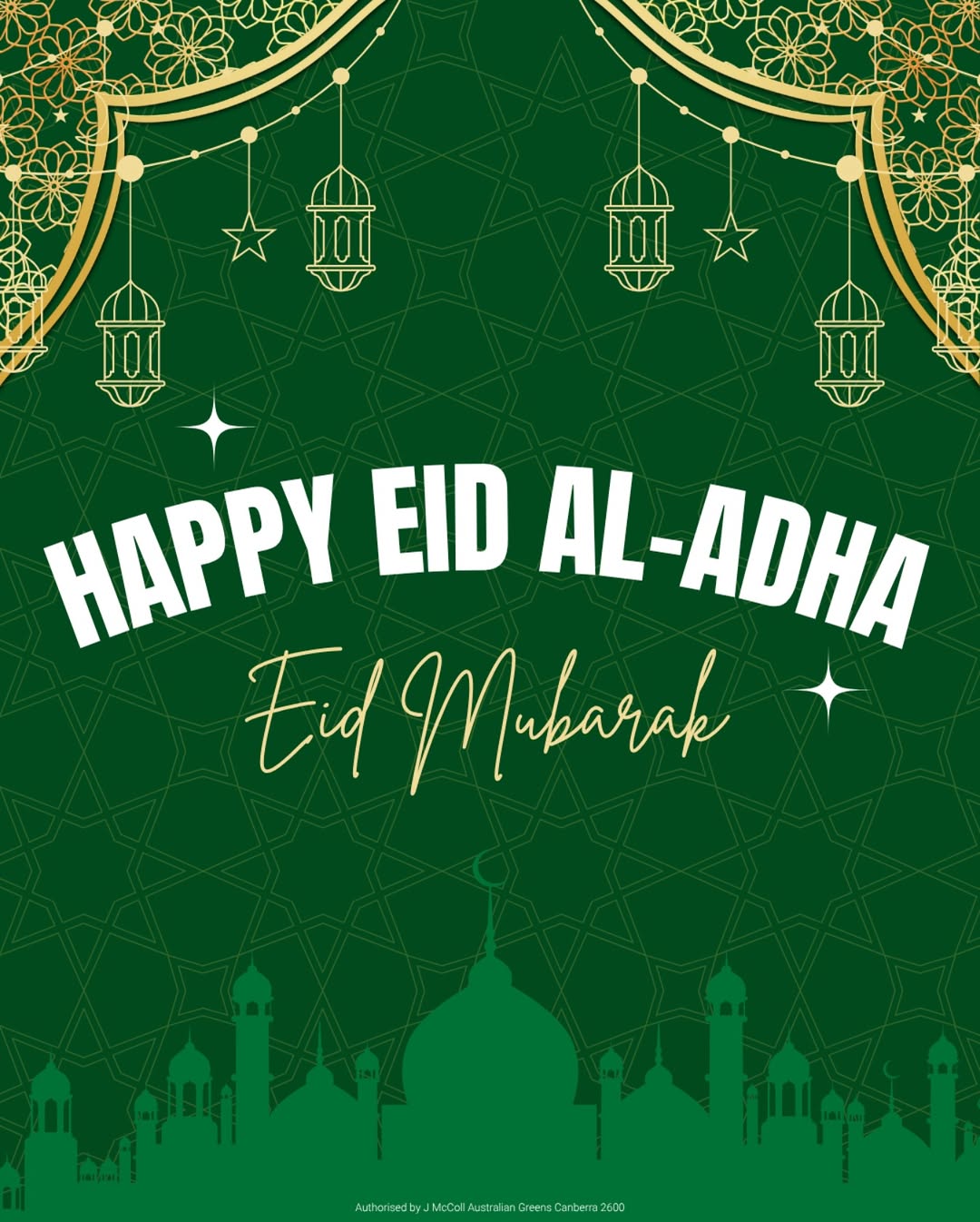 Eid Mubarak! Happy Eid Al-Adha to all who celebrate....