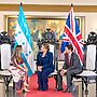 UK Envoy Delivers Credentials to President Castro