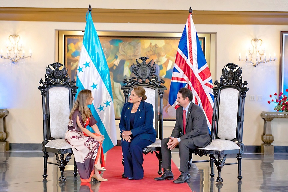 UK Envoy Delivers Credentials to President Castro