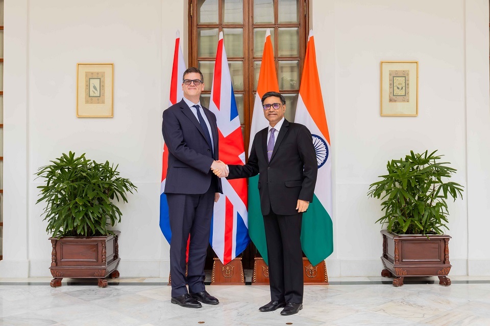 UK, India Engage in High-Level Delhi Talks