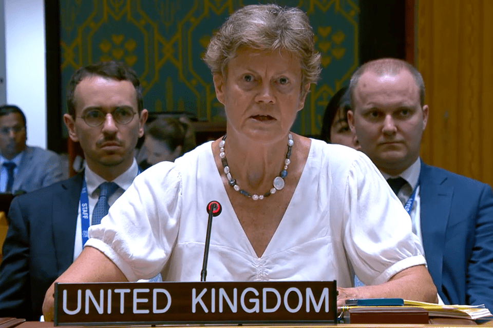 UK Urges De-escalation, Diplomacy at UN Council
