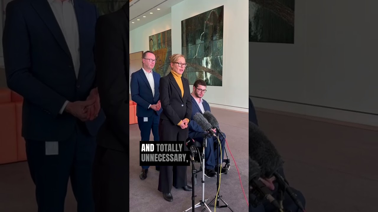 VIDEO: Australian Greens: Until all low paid workers (mostly women!) get a 43% pay rise, the Governor-General shouldn’t