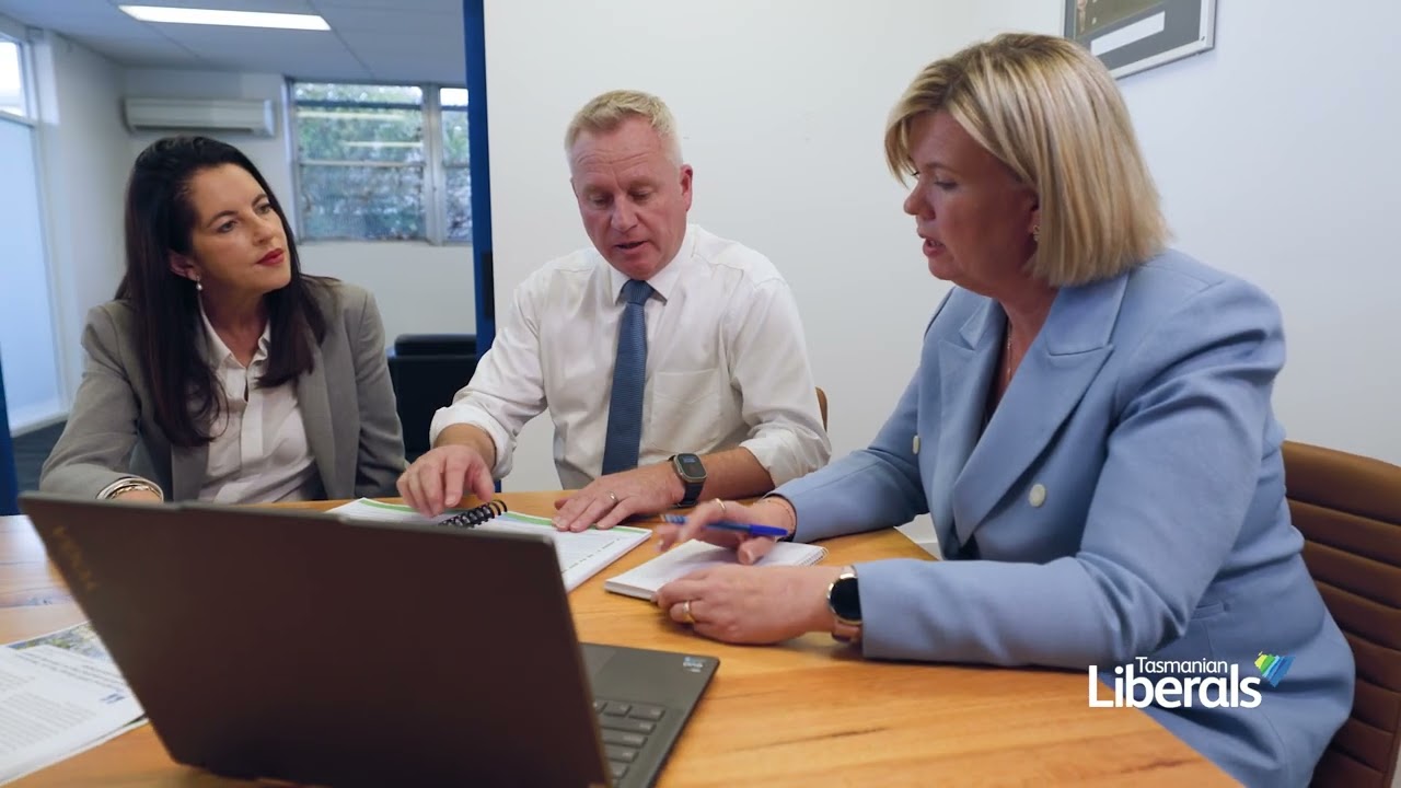 VIDEO: Tasmanian Liberals: Let’s finish the job for Tasmania.