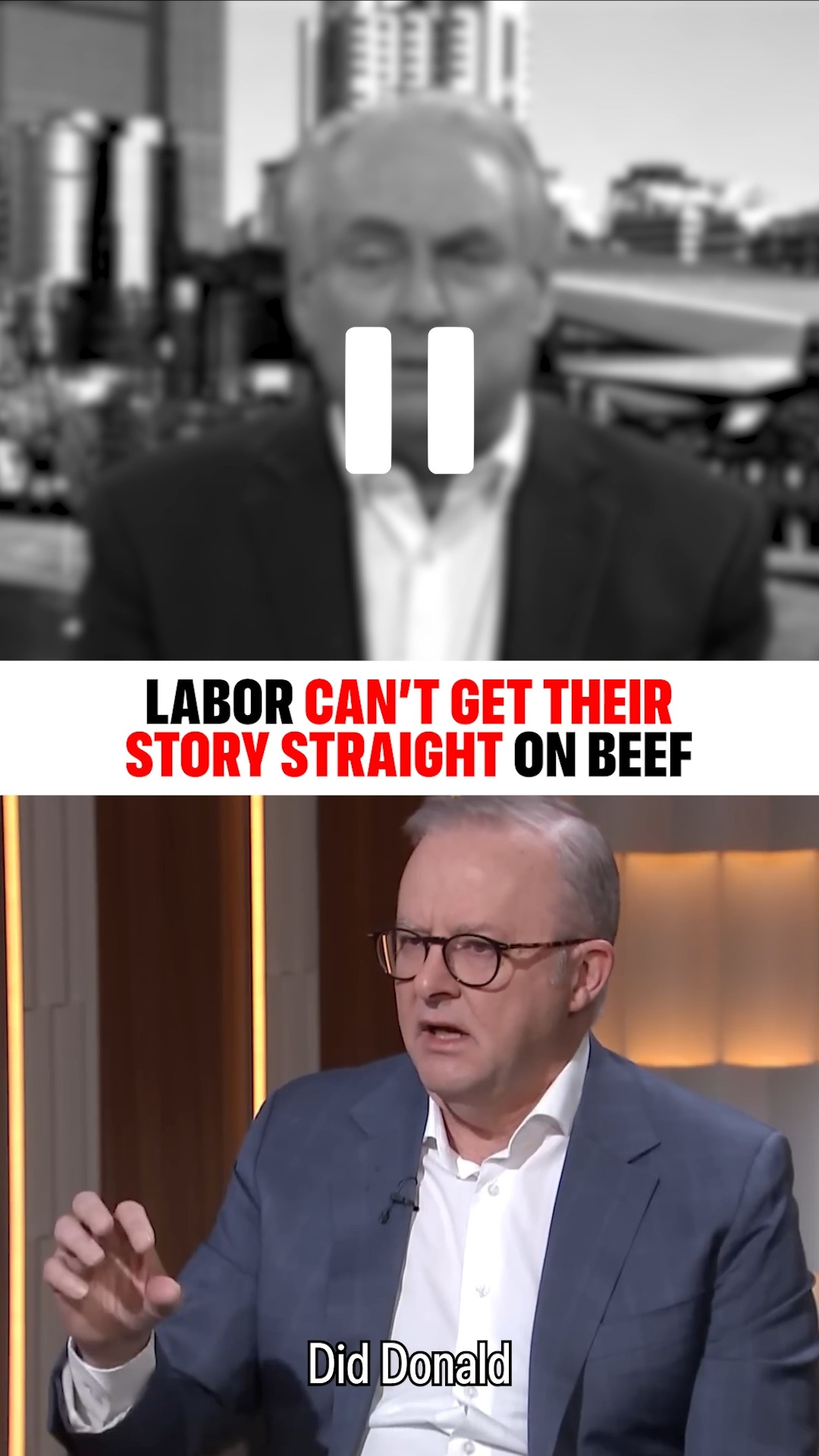 Who is wrong - the prime minister or the trade minister?