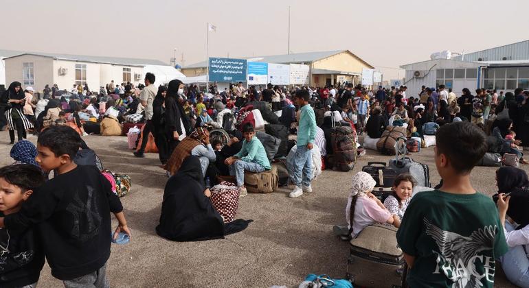 Afghan Returnees from Iran Strain Support Systems: UN