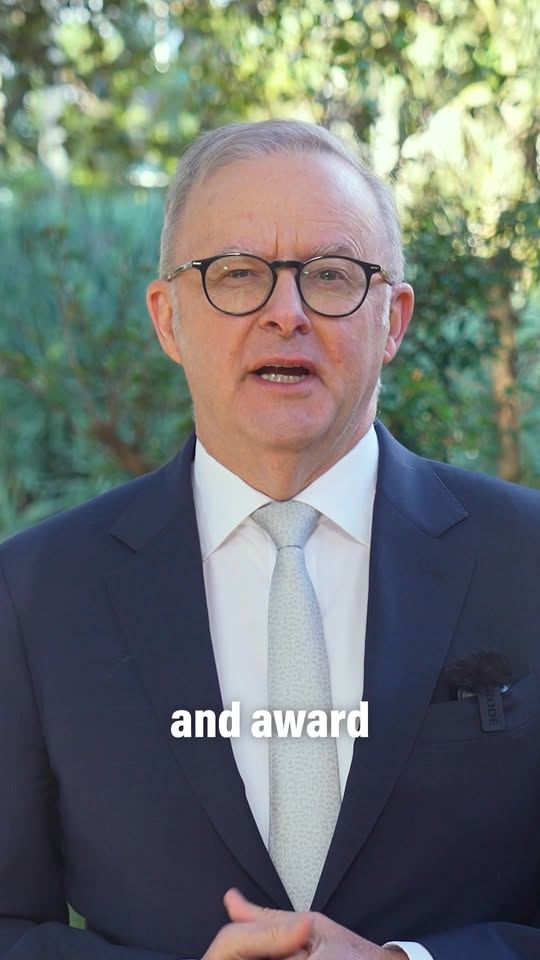 Anthony Albanese: More cost of living help is kicking in today….