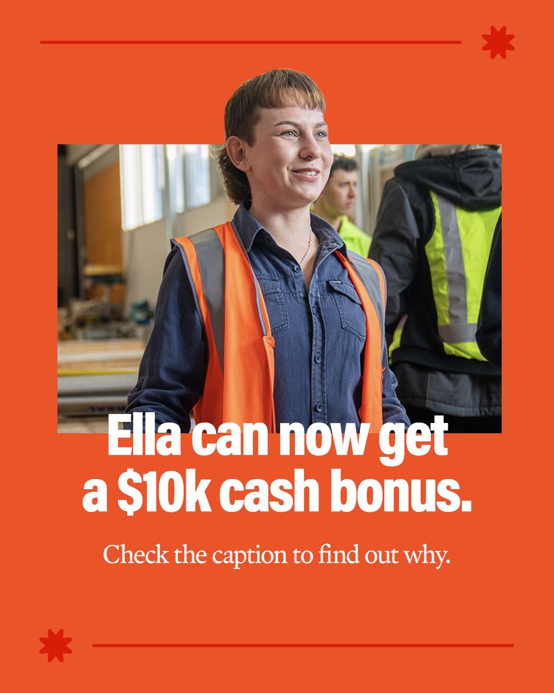 We need more tradies to build more homes....