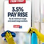 A pay rise above inflation for up to 2.9 million workers....