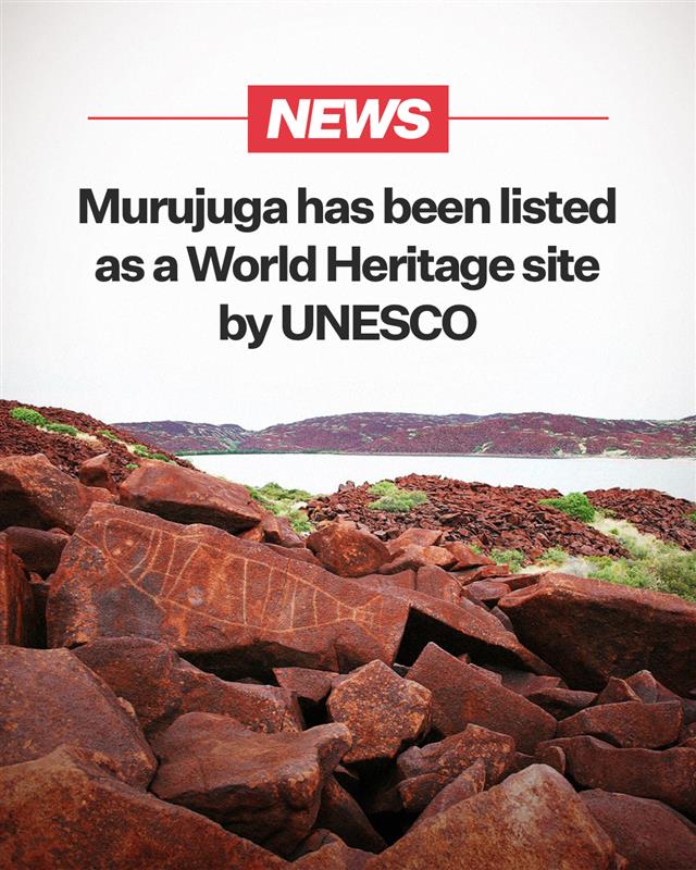 ICYMI, over the weekend, UNESCO voted to include the ancient site of Murujuga as...